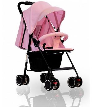 CARRITO DE PASEO PLEGABLE PARA BEBÉ "MILAN" ROSA ATABABY- ATMILANPINK